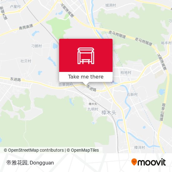 帝雅花园 map