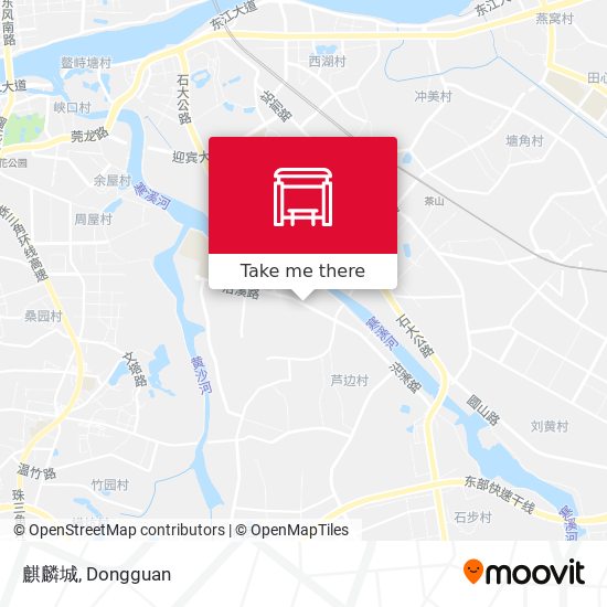 麒麟城 map