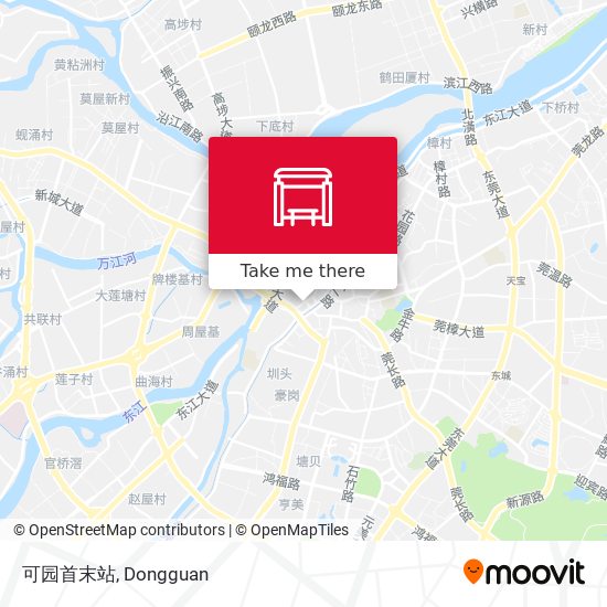 可园首末站 map