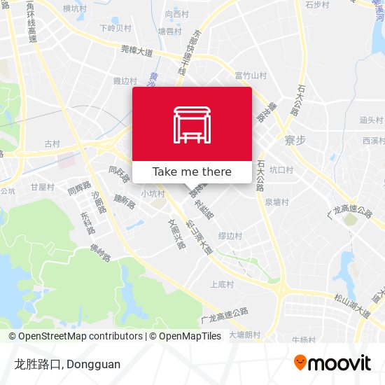 龙胜路口 map