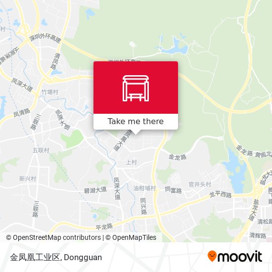 金凤凰工业区 map