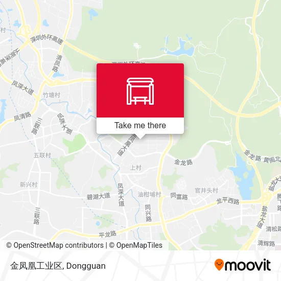金凤凰工业区 map