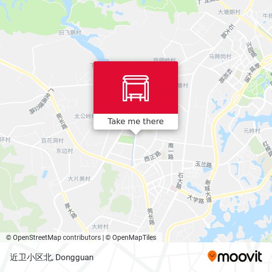 近卫小区北 map