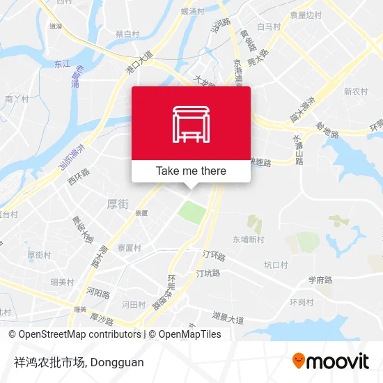 祥鸿农批市场 map