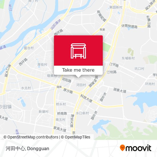 河田中心 map