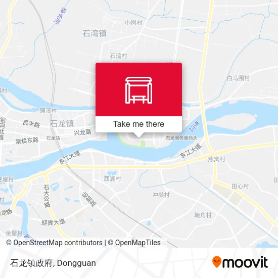 石龙镇政府 map