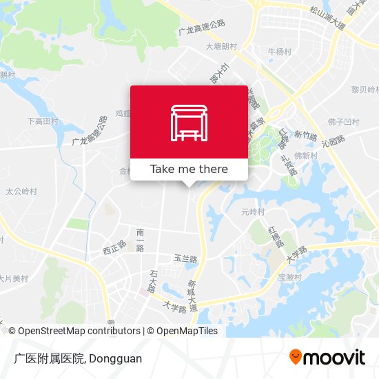 广医附属医院 map