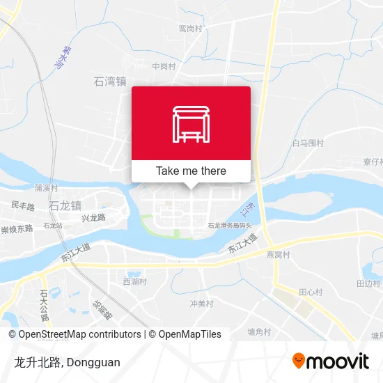 龙升北路 map