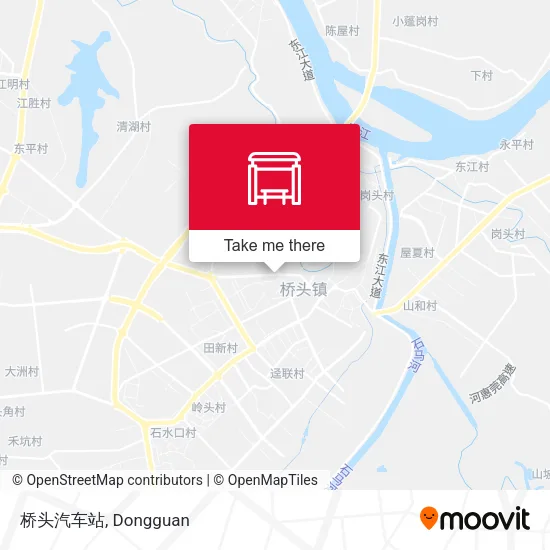 桥头汽车站 map