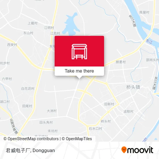 君威电子厂 map