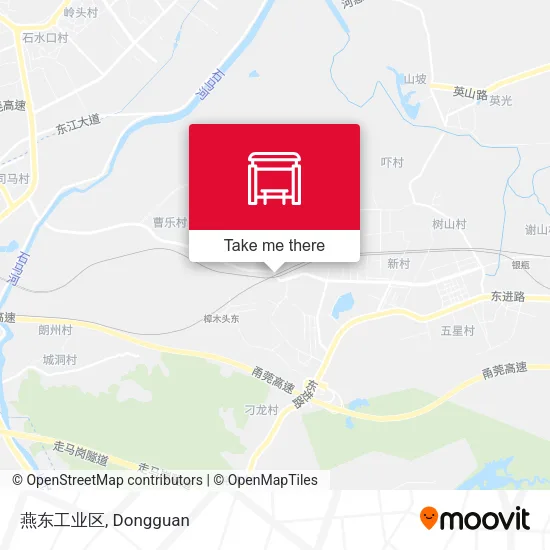 燕东工业区 map