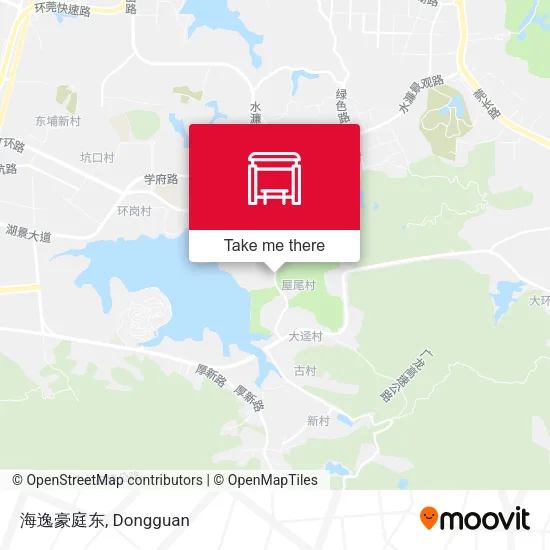 海逸豪庭东 map