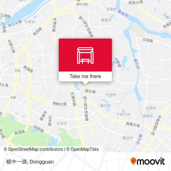 横中一路 map