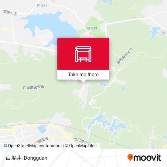 白坭井 map