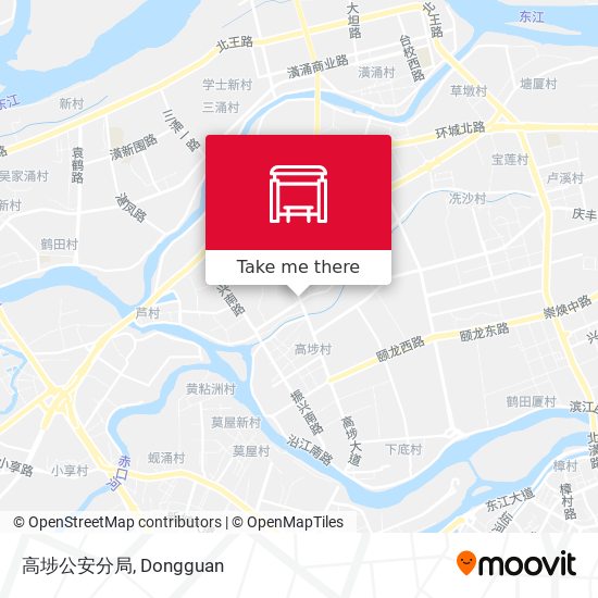 高埗公安分局 map