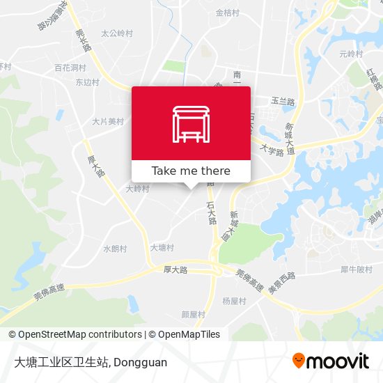 大塘工业区卫生站 map