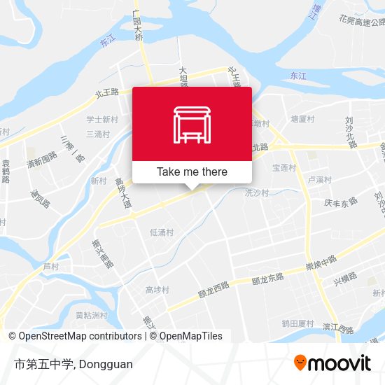 市第五中学 map