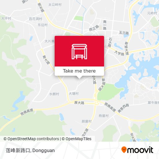 How To Get To 莲峰新路口in 东莞市by Bus