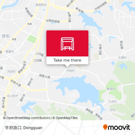 学府路口 map