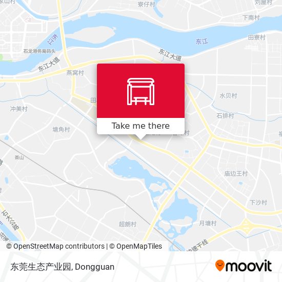 东莞生态产业园 map