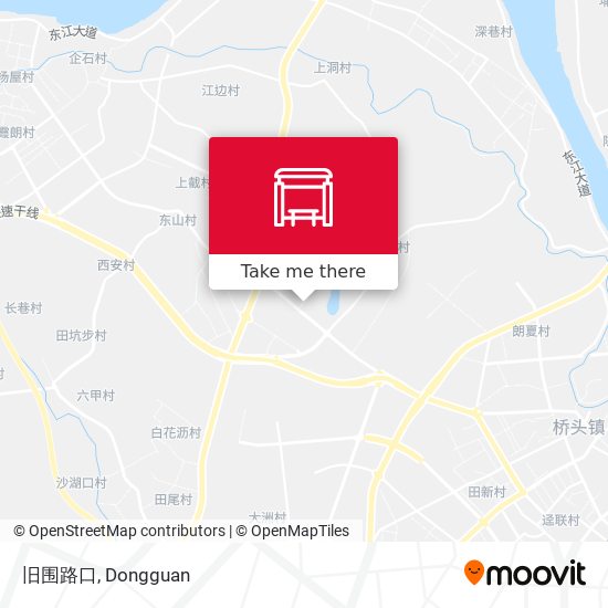 旧围路口 map