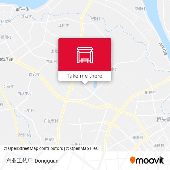 东业工艺厂 map