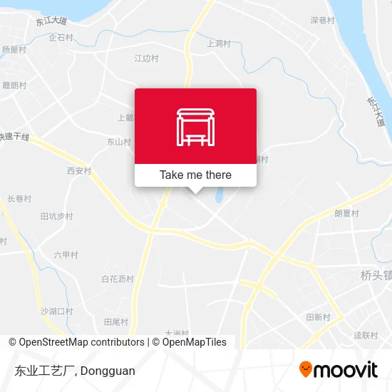 东业工艺厂 map