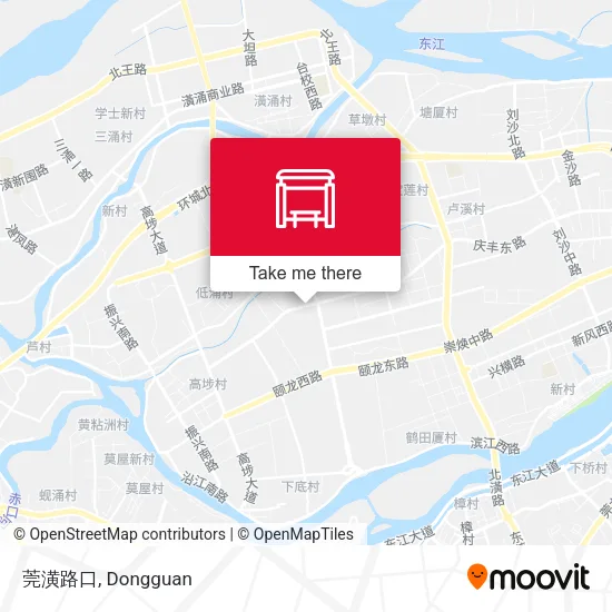 莞潢路口 map