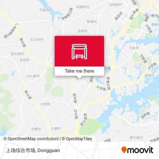 上场综合市场 map