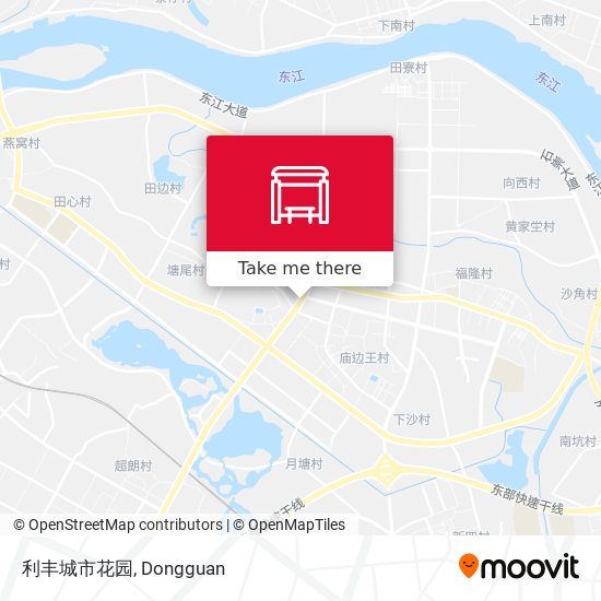 利丰城市花园 map