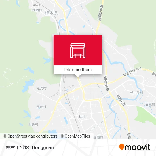 林村工业区 map