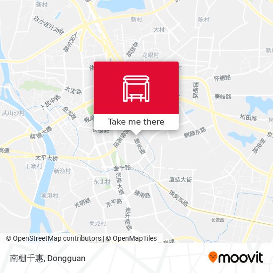 南栅千惠 map