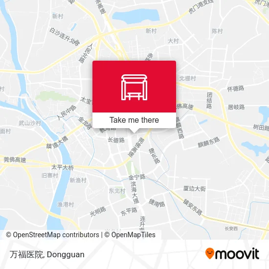 万福医院 map
