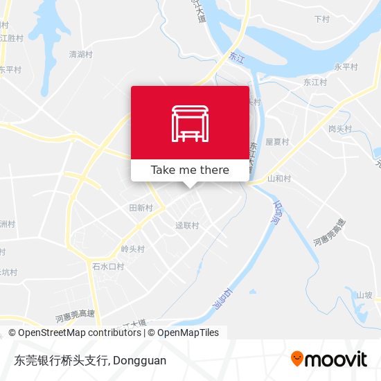 东莞银行桥头支行 map