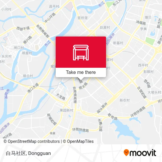 白马社区 map
