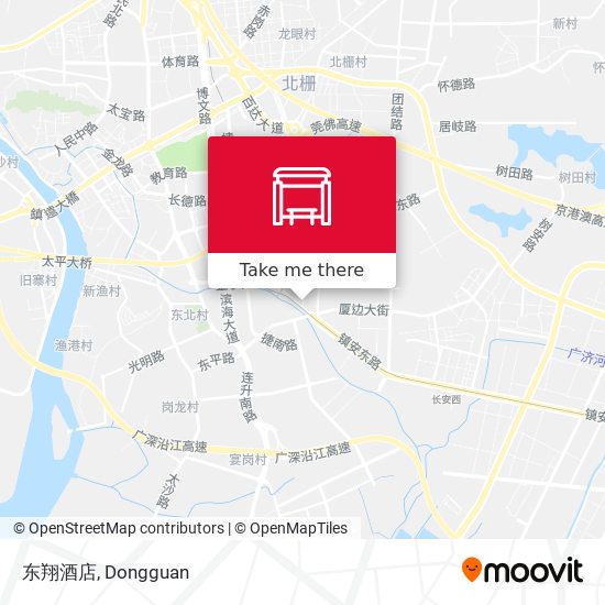 东翔酒店 map