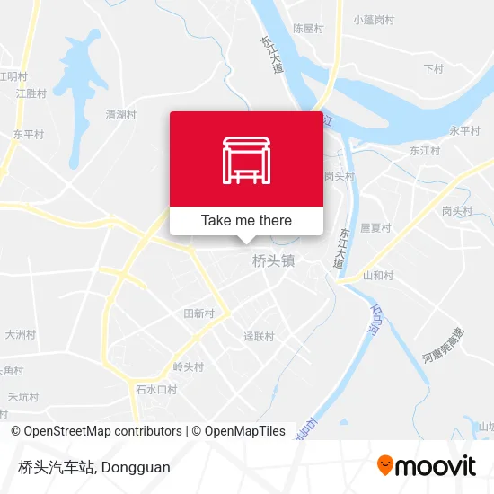 桥头汽车站 map