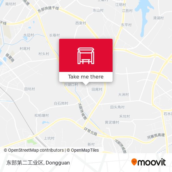 东部第二工业区 map