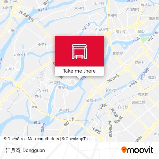 江月湾 map