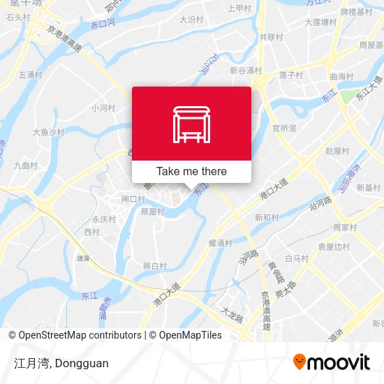 江月湾 map