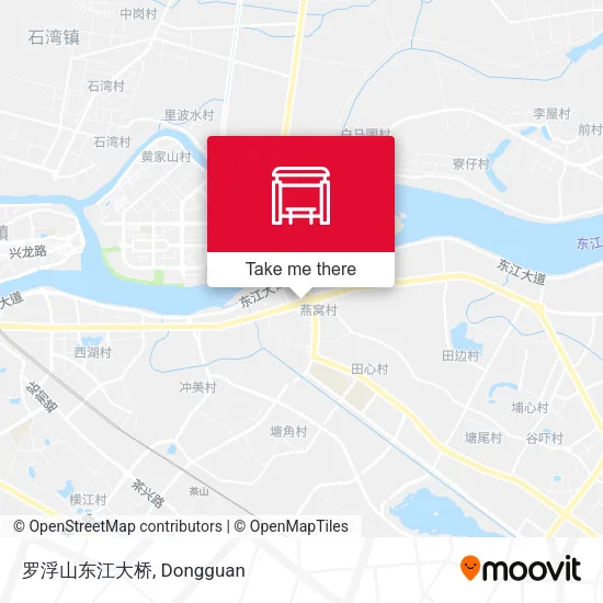 罗浮山东江大桥 map