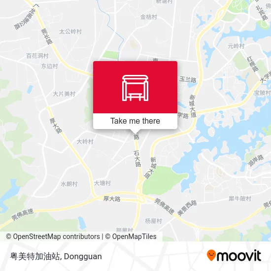 粤美特加油站 map