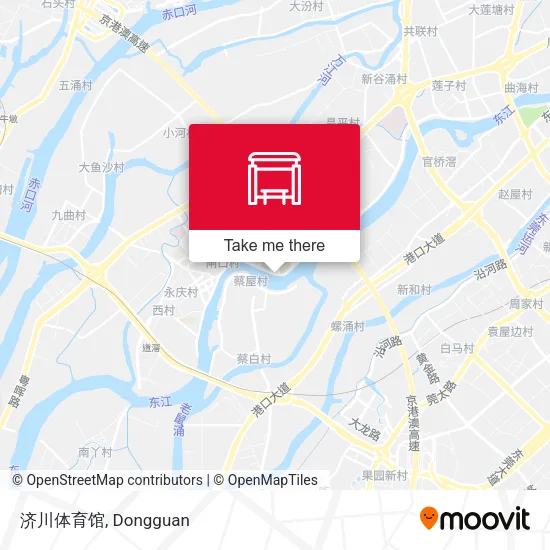 济川体育馆 map