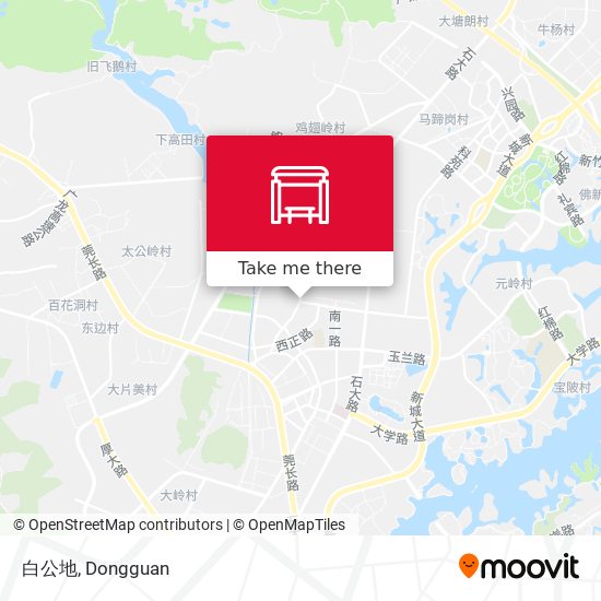 白公地 map