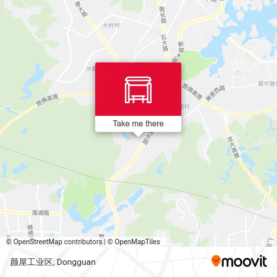 颜屋工业区 map
