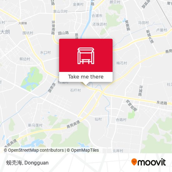 蚬壳海 map