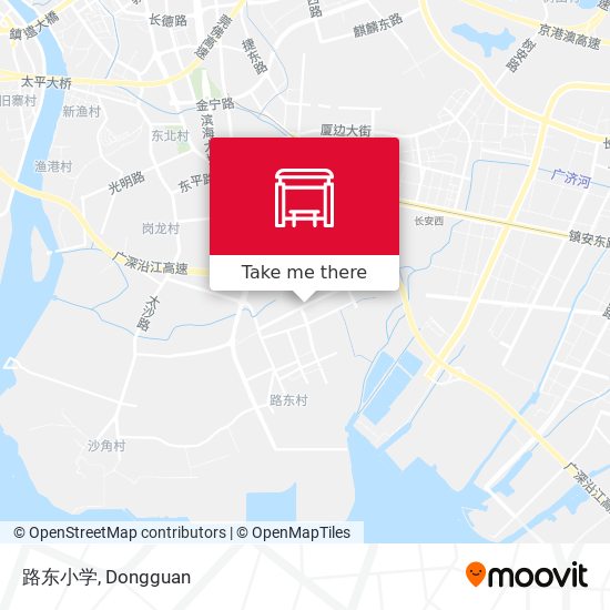 路东小学 map
