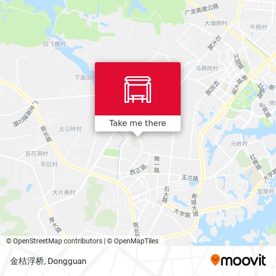 金桔浮桥 map