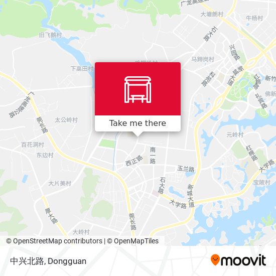 中兴北路 map