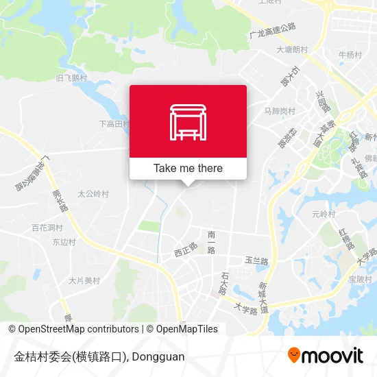 金桔村委会(横镇路口) map